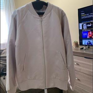Forever 21 silk bomber jacket